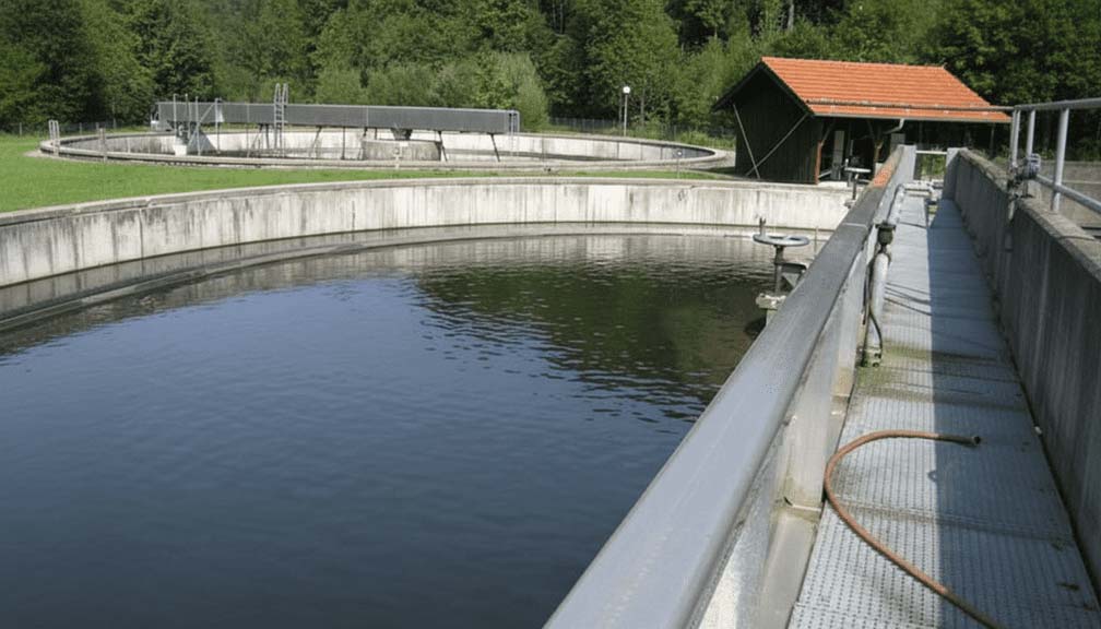 Nachklärbecken