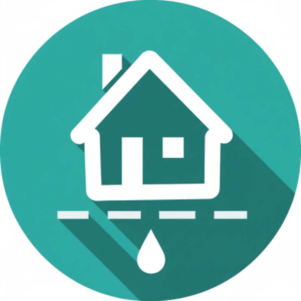 Grundstücksentwässerung Icon